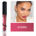 BUD K Hot Brand Lip Gloss +Lip Pencil 2PCS/SET Cosmetics Makeup Waterproof Lipstick Long Lasting Liquid Matte Lipstick For Women