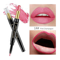 2 In 1 Dubbele Hoofd Lipstick Lip Liner