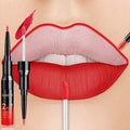Lip Liner Red Lipstick Set