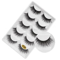 3D 5 Pairs Mink Eyelashes extension