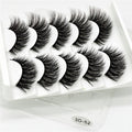 Multipack 5D Soft Mink Hair False Eyelashes