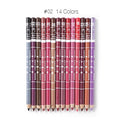 12/14pc Colors Professional Lipliner Pencil