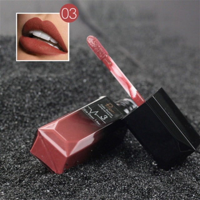 Waterproof lip gloss matte liquid lipstick