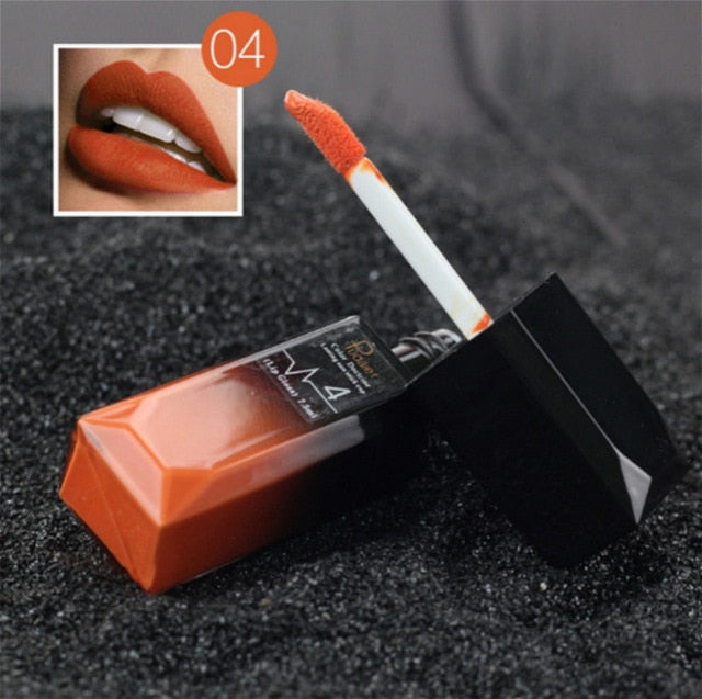 Waterproof lip gloss matte liquid lipstick