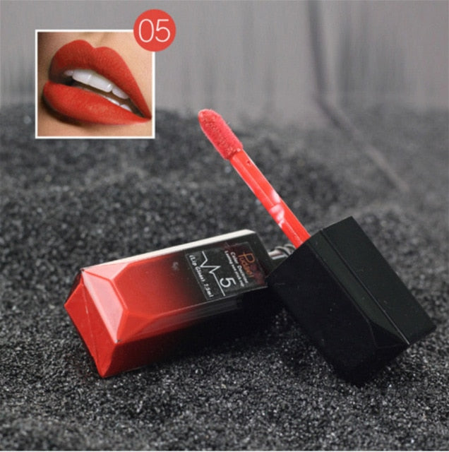 Waterproof lip gloss matte liquid lipstick
