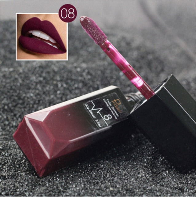 Waterproof lip gloss matte liquid lipstick