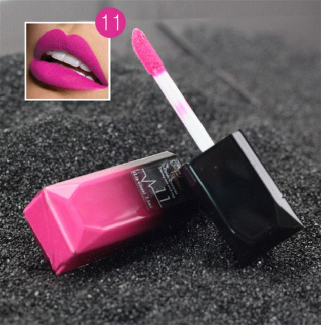 Waterproof lip gloss matte liquid lipstick