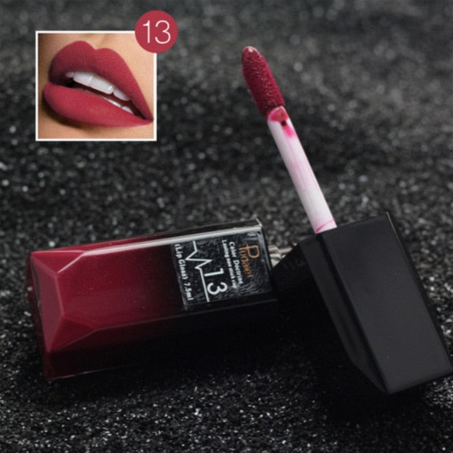 Waterproof lip gloss matte liquid lipstick