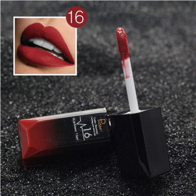 Waterproof lip gloss matte liquid lipstick