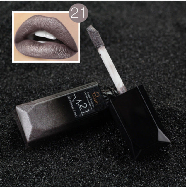 Waterproof lip gloss matte liquid lipstick
