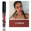BUD K Hot Brand Lip Gloss +Lip Pencil 2PCS/SET Cosmetics Makeup Waterproof Lipstick Long Lasting Liquid Matte Lipstick For Women