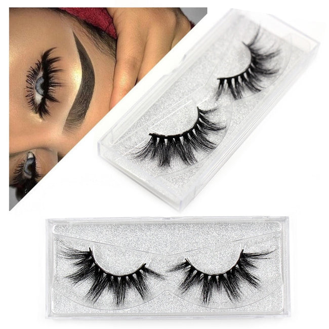 Thick Natural Long False Eyelashes