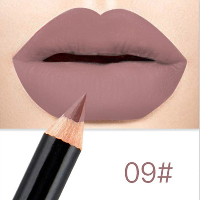 Professional Makeup Waterproof Lip Liner Pencil