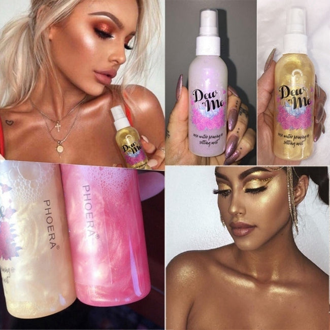 Bronzer Highlighter Liquid Setting Spray
