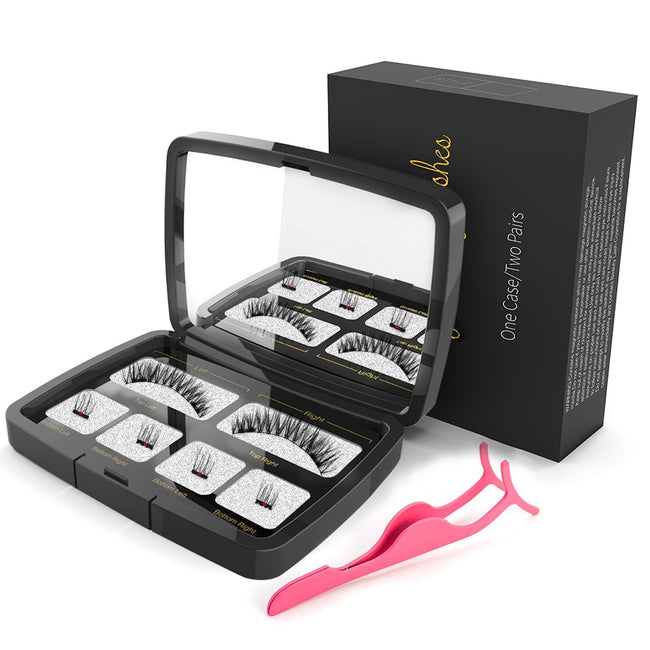 Handmade 3D/6D magnet lashes natural false eyelash