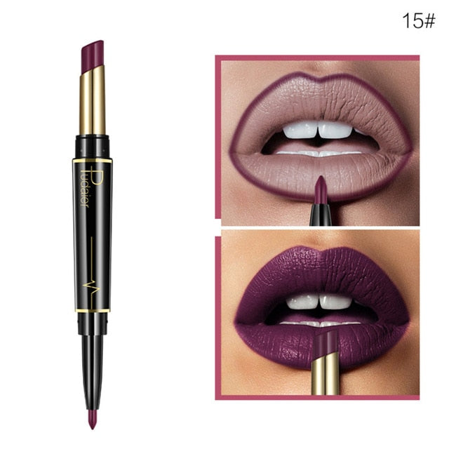 1pc Double Ended Long Lasting Lipstick