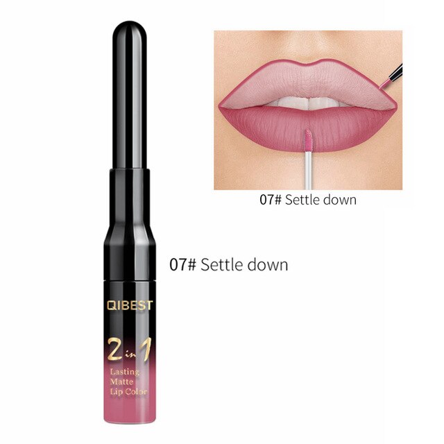 Lip Liner Red Lipstick Set