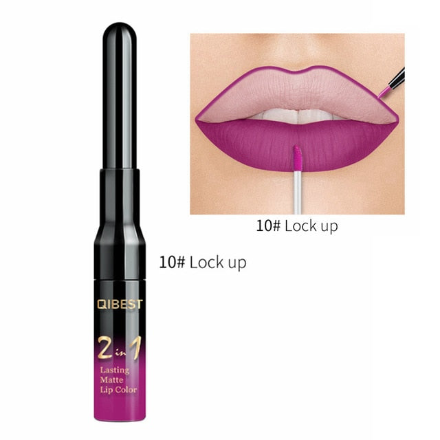 Lip Liner Red Lipstick Set