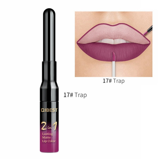 Lip Liner Red Lipstick Set