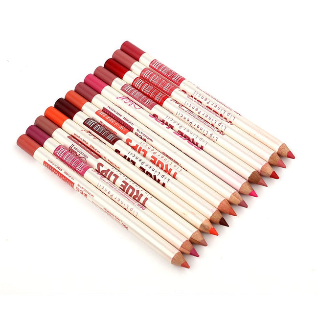 Professional Matte Lip Liner Pencil Set
