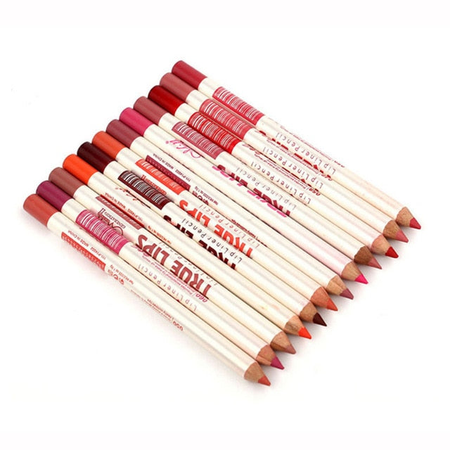 Professional Matte Lip Liner Pencil Set