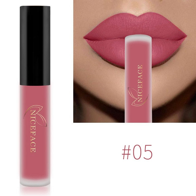 Waterproof Lip Gloss Long Lasting Lipstick