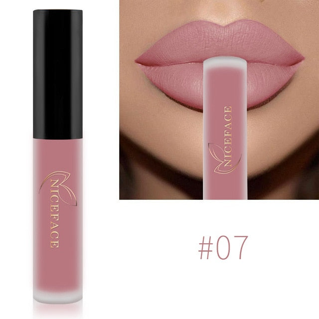 Waterproof Lip Gloss Long Lasting Lipstick