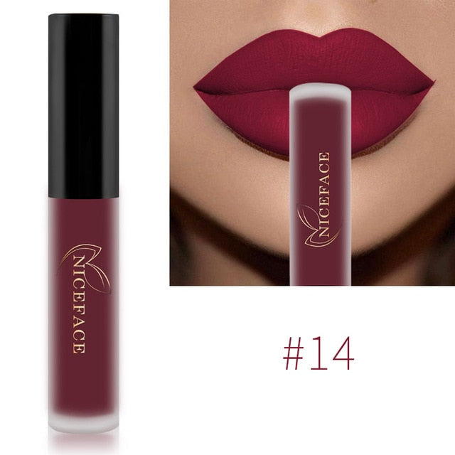 Waterproof Lip Gloss Long Lasting Lipstick