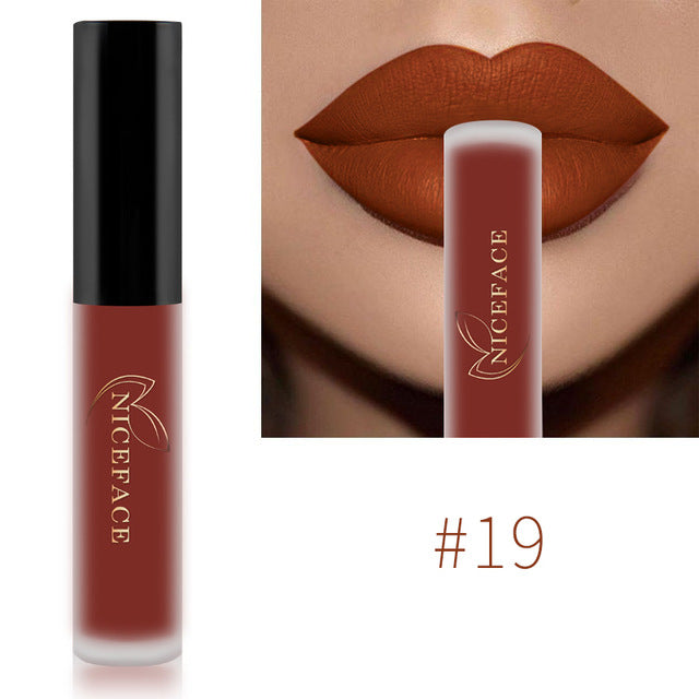 Waterproof Lip Gloss Long Lasting Lipstick