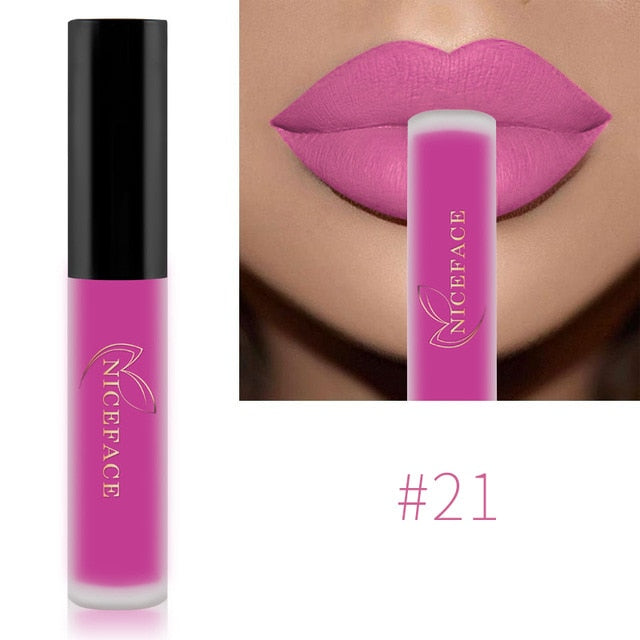 Waterproof Lip Gloss Long Lasting Lipstick