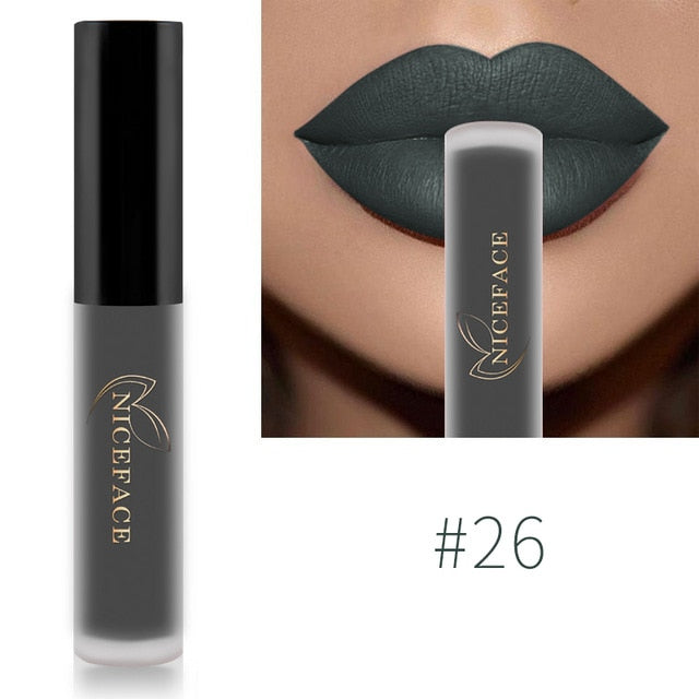 Waterproof Lip Gloss Long Lasting Lipstick
