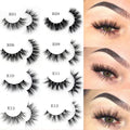 3D Mink Crisscross False Eyelashes