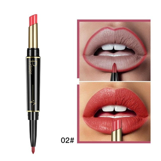 Double End Matte lipsticks Lipliner Set