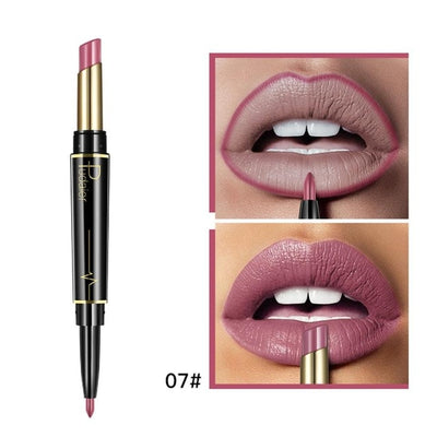 Double End Matte lipsticks Lipliner Set