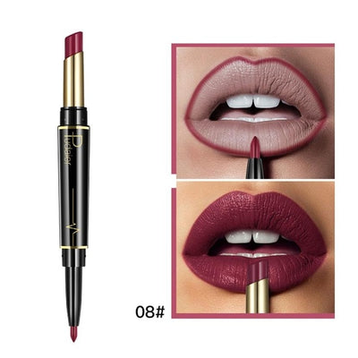 Double End Matte lipsticks Lipliner Set