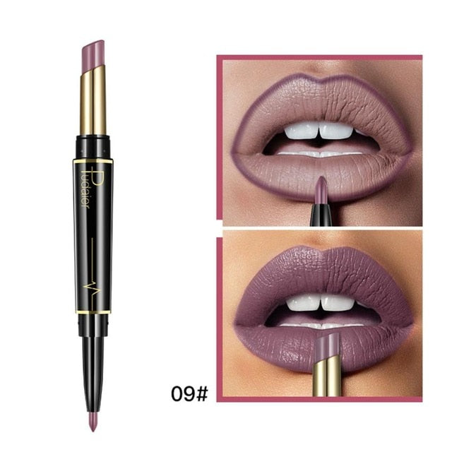 Double End Matte lipsticks Lipliner Set