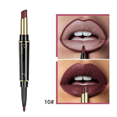 Double End Matte lipsticks Lipliner Set