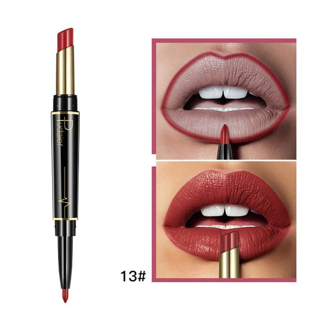 Double End Matte lipsticks Lipliner Set