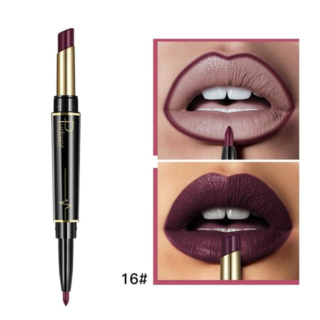 Double End Matte lipsticks Lipliner Set