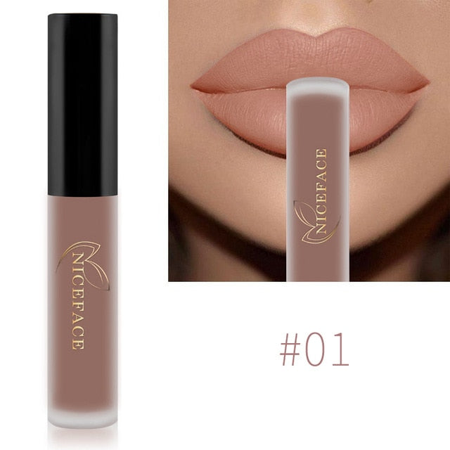Waterproof Lip Gloss Long Lasting Lipstick