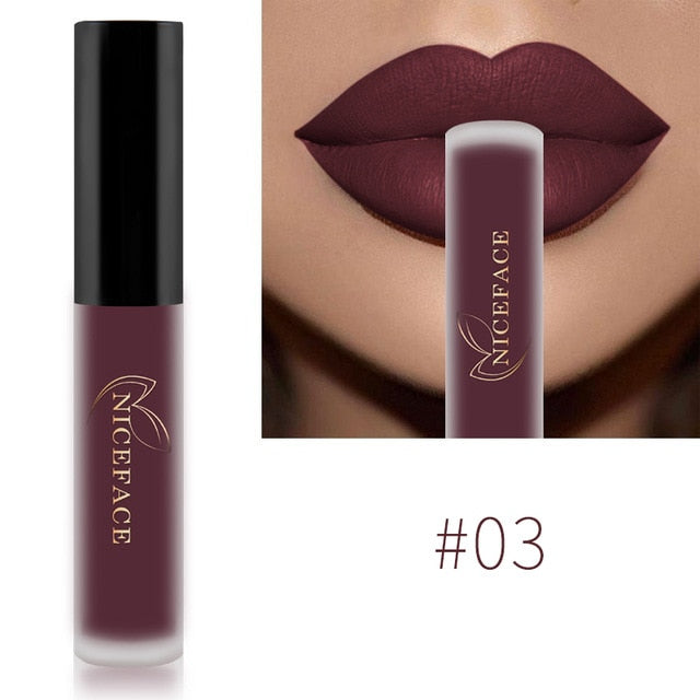Waterproof Lip Gloss Long Lasting Lipstick