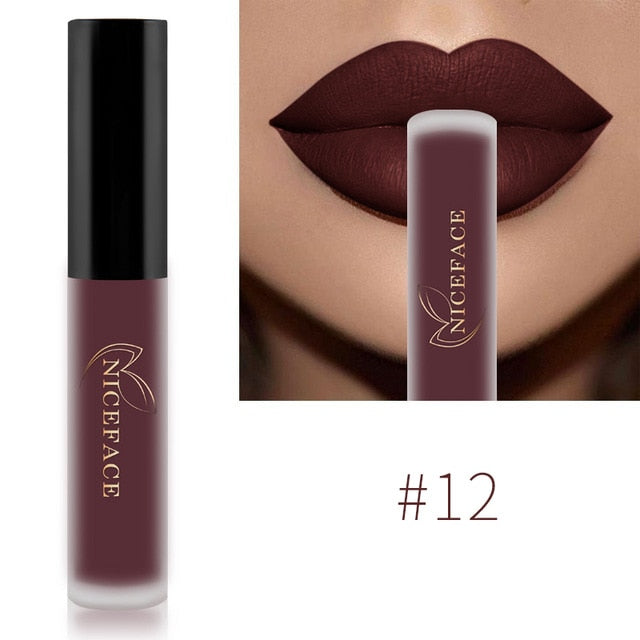 Waterproof Lip Gloss Long Lasting Lipstick