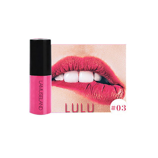 1pc Matte Lip Gloss Velvet Liquid Lipstick