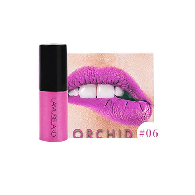 1pc Matte Lip Gloss Velvet Liquid Lipstick