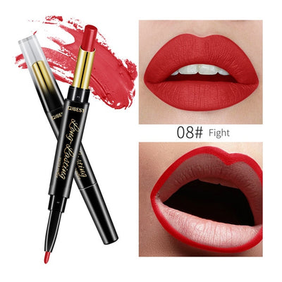 2 In 1 Double-end Lipstick Lip Pencil