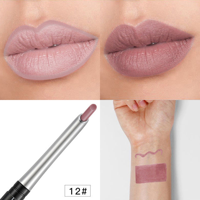 Waterproof Matte Lipliner Pencil