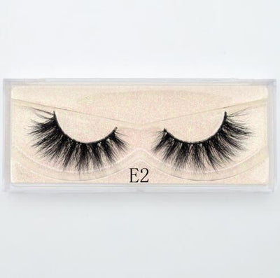3D Mink Crisscross False Eyelashes