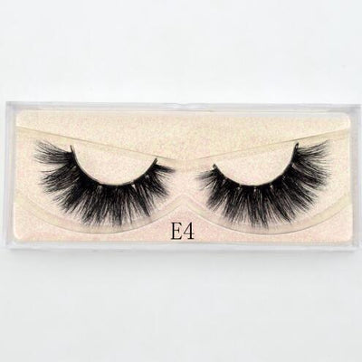 3D Mink Crisscross False Eyelashes