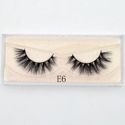 3D Mink Crisscross False Eyelashes