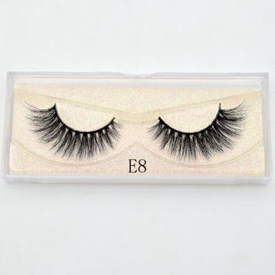 3D Mink Crisscross False Eyelashes